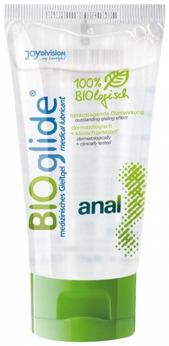 Лубрикант на водной основе BioGlide Anal - 80 мл. - Joy Division - купить с доставкой в Реутове