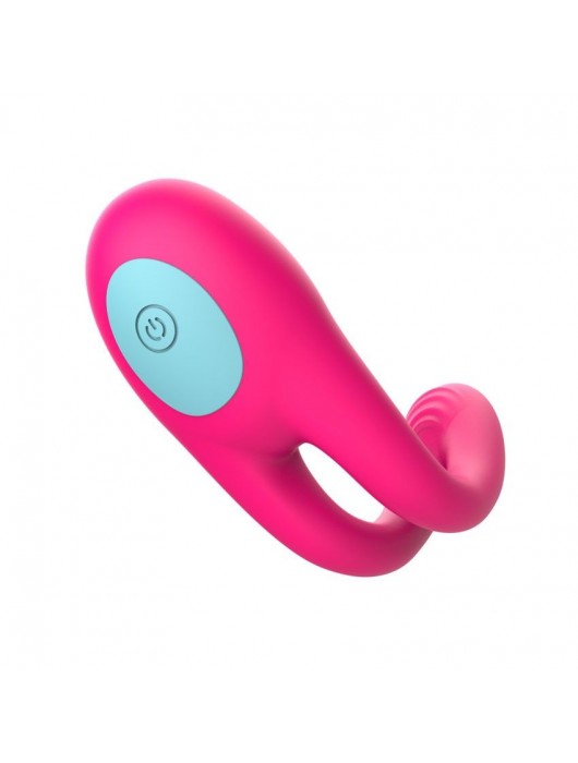 Розовое виброкольцо с пультом ДУ - I-MOON - в Реутове купить с доставкой