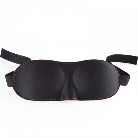 Черная маска на липучке «Комфорт» - Sitabella - купить с доставкой в Реутове