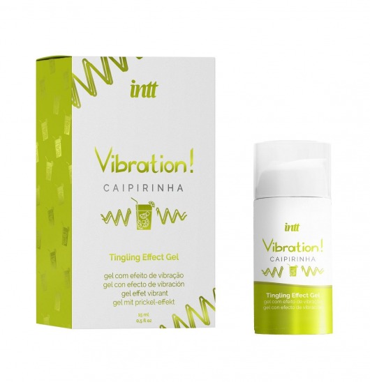 Жидкий вибратор Vibration Caipirinha - 15 мл. - INTT - купить с доставкой в Реутове
