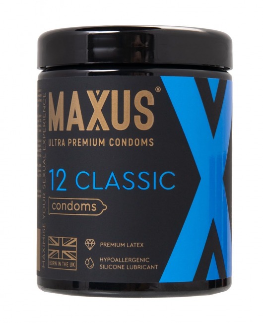 Классические презервативы MAXUS Classic - 12 шт. - Maxus - купить с доставкой в Реутове