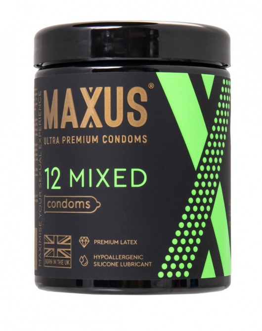 Презервативы MAXUS Mixed - 12 шт. - Maxus - купить с доставкой в Реутове