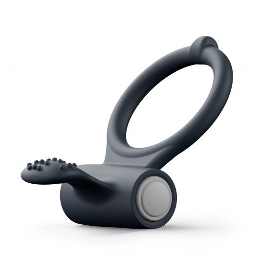 Черное эрекционное кольцо Power Clit - Dorcel - в Реутове купить с доставкой