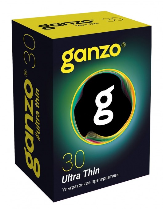 Супертонкие презервативы Ganzo Ultra thin - 30 шт. - Ganzo - купить с доставкой в Реутове