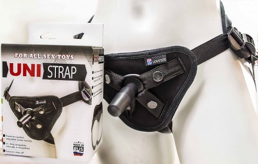 Универсальные трусики Harness UNI strap - LOVETOY (А-Полимер) - купить с доставкой в Реутове