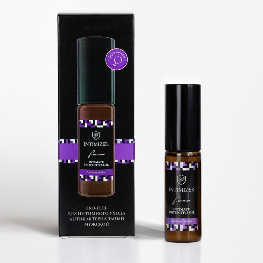 Мужской антибактериальный эко-гель для интимного ухода Intimizer - 20 мл. - Intimizer - купить с доставкой в Реутове