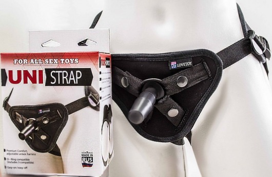 Универсальные трусики Harness UNI strap с корсетом - LOVETOY (А-Полимер) - купить с доставкой в Реутове