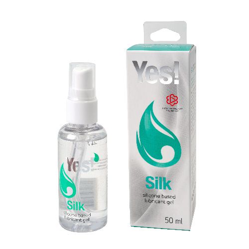 Силиконовая гипоаллергенная вагинальная смазка Yes Silk - 50 мл. - Sitabella - купить с доставкой в Реутове