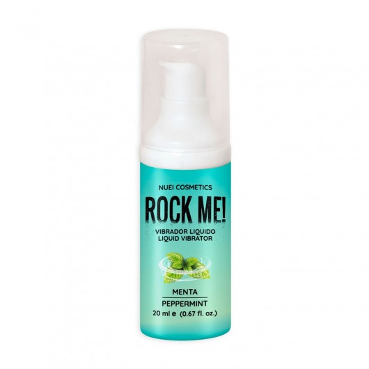 Жидкий вибратор Nuei Rock Me! с ароматом мяты - 20 мл. - Nuei cosmetics - купить с доставкой в Реутове
