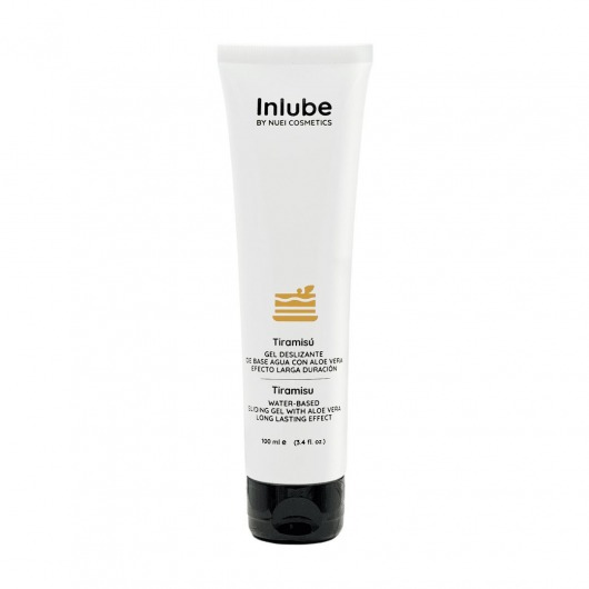 Водный лубрикант Nuei Inlube с алоэ вера и ароматом тирамису - 100 мл. - Nuei cosmetics - купить с доставкой в Реутове