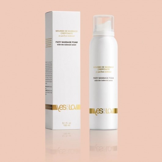 Массажная пена Fizzy Massage Foam - 150 мл. - YESforLOV - купить с доставкой в Реутове
