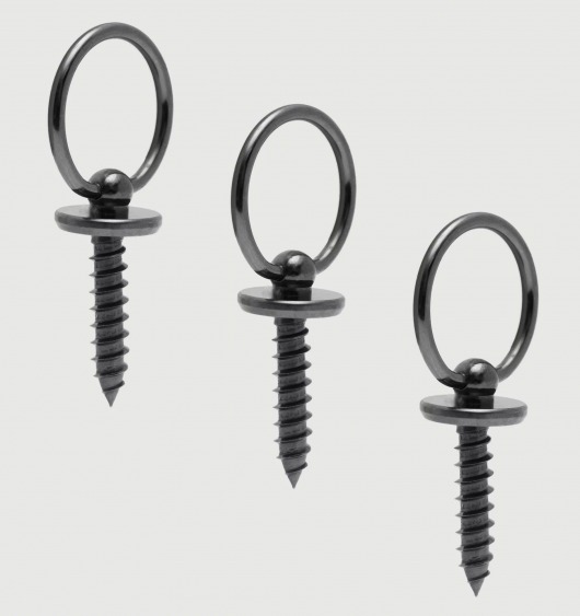 Набор из 3 колец Strap-On-Me Dildo Ring - Strap-on-me - купить с доставкой в Реутове