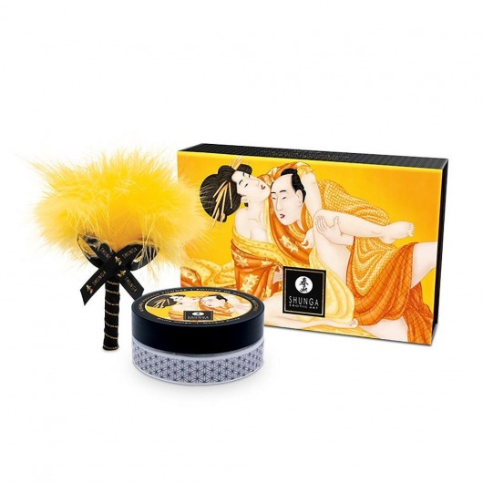 Массажная пудра с ароматом манго Luscious Mango - Shunga - купить с доставкой в Реутове