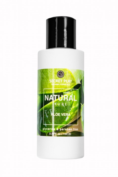 Органический гель Natural Lube - 100 мл. - Secret Play - купить с доставкой в Реутове