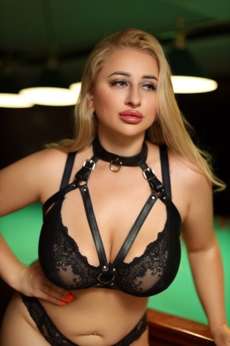 Черная кожаная сбруя с ошейником plus size из нежной кожи - БДСМ Арсенал - купить с доставкой в Реутове