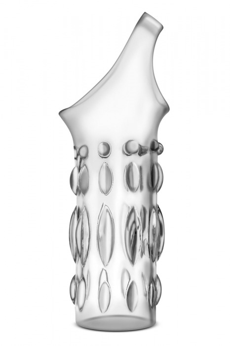 Прозрачная насадка на пенис Stretchy Studded Penis Sleeve Ring - Blush Novelties - в Реутове купить с доставкой