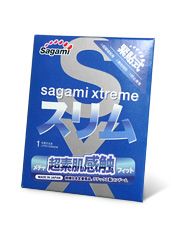 Презерватив Sagami Xtreme FEEL FIT 3D - 1 шт. - Sagami - купить с доставкой в Реутове