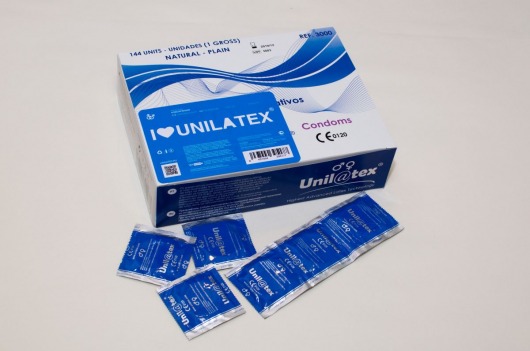 Классические презервативы Unilatex Natural Plain - 144 шт. - Unilatex - купить с доставкой в Реутове