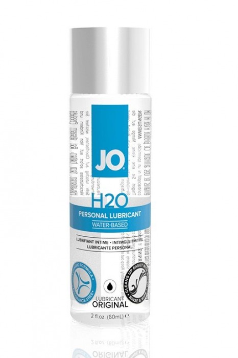 Нейтральный лубрикант на водной основе JO Personal Lubricant H2O - 60 мл. - System JO - купить с доставкой в Реутове