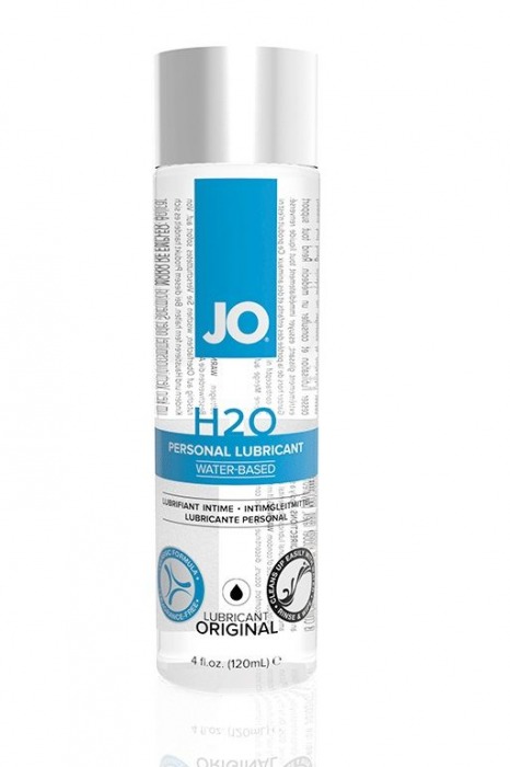 Нейтральный лубрикант на водной основе JO Personal Lubricant H2O - 120 мл. - System JO - купить с доставкой в Реутове