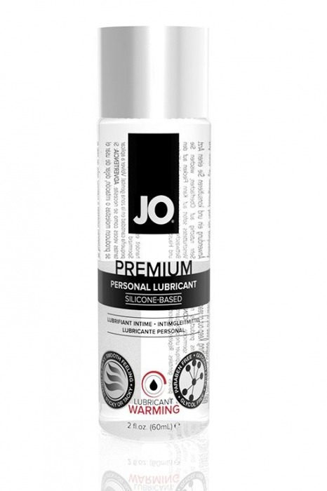 Возбуждающий лубрикант на силиконовой основе JO Personal Premium Lubricant  Warming - 60 мл. - System JO - купить с доставкой в Реутове