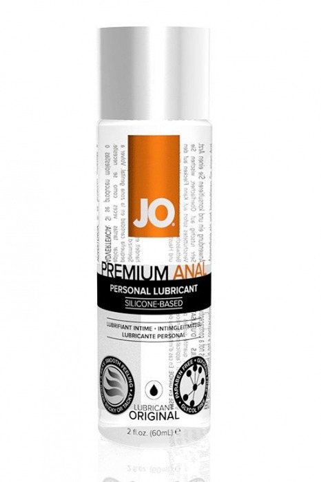 Анальный лубрикант на силиконовой основе JO Anal Premium - 60 мл. - System JO - купить с доставкой в Реутове