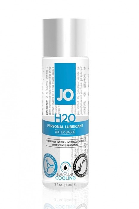 Охлаждающий лубрикант на водной основе JO Personal Lubricant H2O COOLING - 60 мл. - System JO - купить с доставкой в Реутове