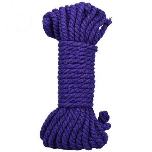 Фиолетовая верёвка для связывания и фиксации Bind Tie - 9,14 м. - Doc Johnson - купить с доставкой в Реутове