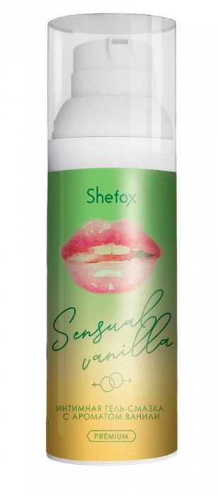 Интимная гель-смазка Shefox Premium «Чувственная ваниль» - 50 мл. - Shefox - купить с доставкой в Реутове