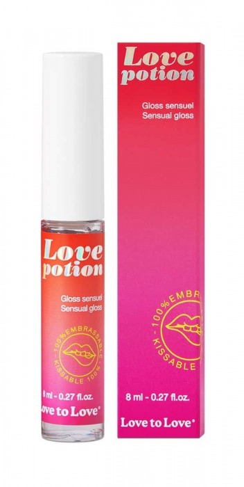 Возбуждающий блеск для губ Love Potion - 8 мл. - Love to Love - купить с доставкой в Реутове