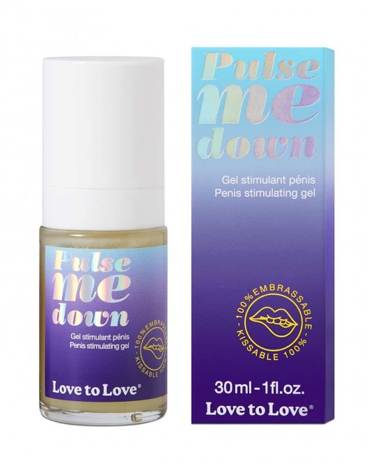Стимулирующий гель для пениса Pulse Me Down - 30 мл. - Love to Love - купить с доставкой в Реутове