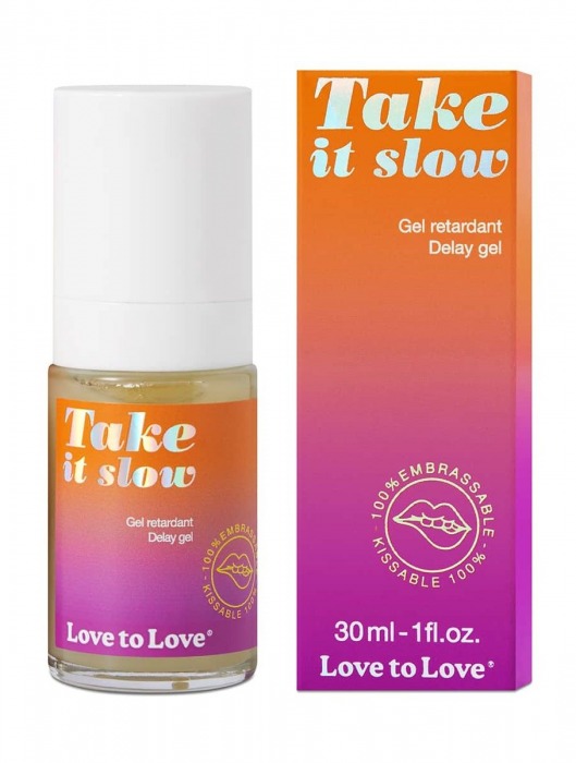 Пролонгирующий гель для мужчин Take It Slow - 30 мл. - Love to Love - купить с доставкой в Реутове