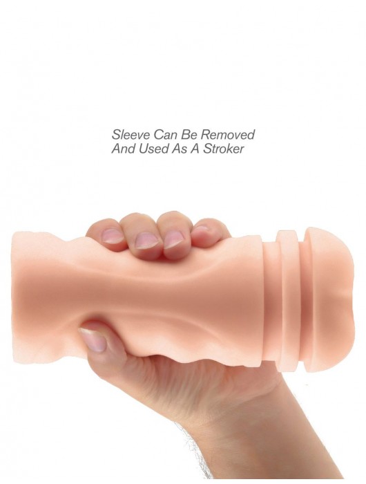 Мастурбатор-вагина Extreme Toyz Mega Grip Vibrating Stroker Mouth - Pipedream - в Реутове купить с доставкой