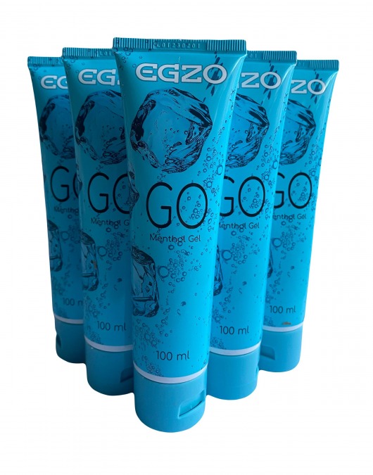 Набор из 5 пролонгирующих лубрикантов на водной основе Egzo Go (по 100 мл.) - EGZO - купить с доставкой в Реутове