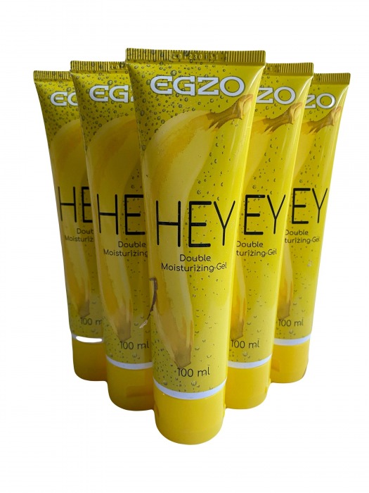Набор из 5 анальных лубрикантов на водной основе Egzo Hey (по 100 мл.) - EGZO - купить с доставкой в Реутове