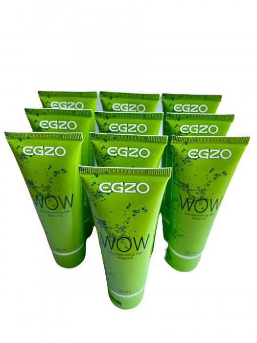 Набор из 10 универсальных лубрикантов на водной основе Egzo Wow (по 50 мл.) - EGZO - купить с доставкой в Реутове