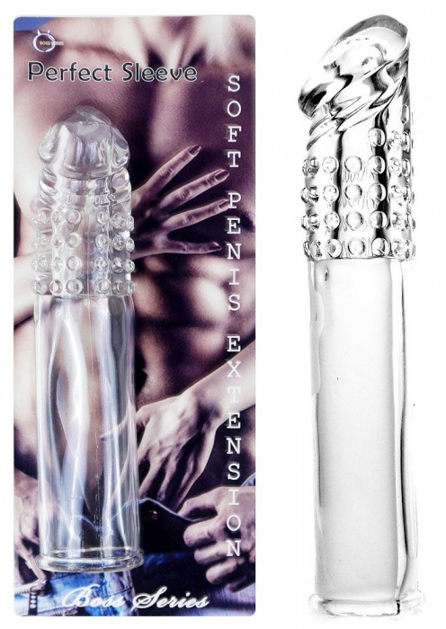 Прозрачная насадка-удлинитель Perfect Sleeve - 19 см. - Boys of Toys - в Реутове купить с доставкой