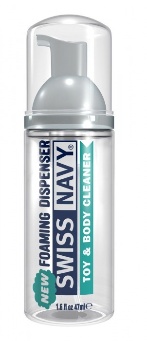 Очищающая пенка для игрушек и тела Toy   Body Cleaner Foamer - 47 мл. - Swiss navy - купить с доставкой в Реутове