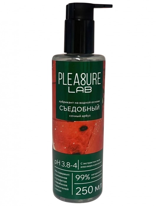 Лубрикант на водной основе Pleasure Lab с ароматом арбуза - 250 мл. - Pleasure Lab - купить с доставкой в Реутове