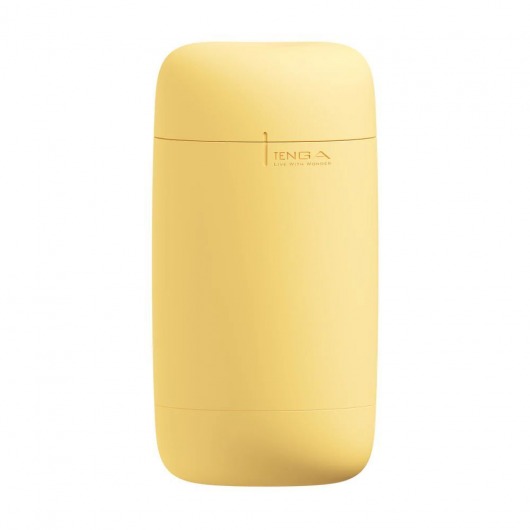 Желтый мастурбатор Tenga Puffy - Tenga - в Реутове купить с доставкой
