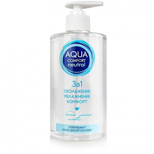 Лубрикант на водной основе Aqua Comfort Neutral - 440 гр. - Биоритм - купить с доставкой в Реутове