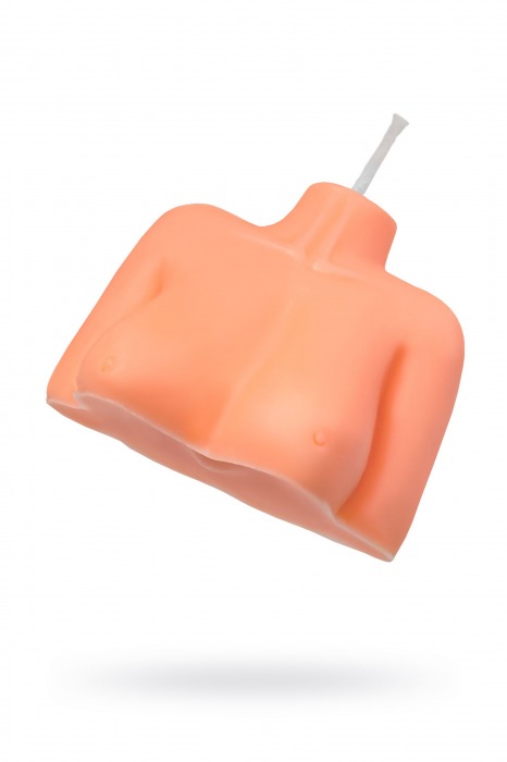 Оранжевая сувенирная свеча «Женский силуэт» - Pecado - купить с доставкой в Реутове