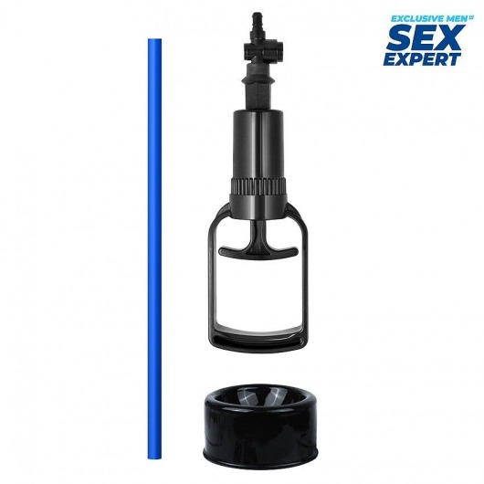 Комплект запасных частей для помпы: ручка, шланг и уплотнительная насадка - Sex Expert - купить с доставкой в Реутове