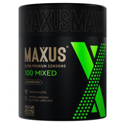 Презервативы MAXUS Mixed - 100 шт. - Maxus - купить с доставкой в Реутове