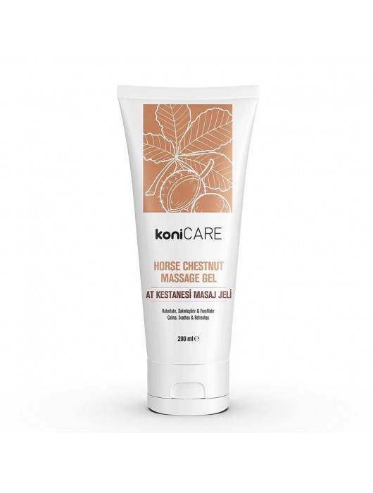 Расслабляющий массажный гель Konicare Horse Chestnut Massage Gel - 200 мл. - KoniCARE - купить с доставкой в Реутове
