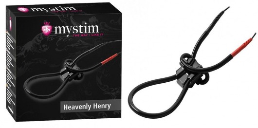 Эрекционное лассо для электростимуляции HEAVENLY HENRY - MyStim - купить с доставкой в Реутове