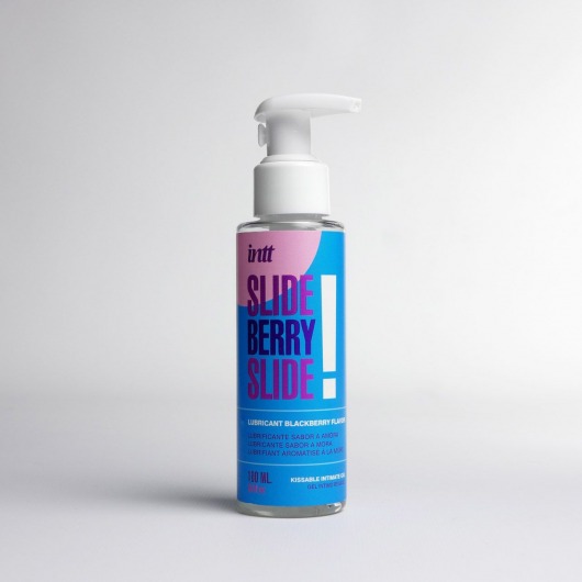 Увлажняющий гель с ароматом ежевики Slide Berry Slide - 100 мл. - INTT - купить с доставкой в Реутове