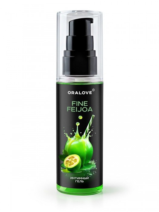 Съедобная смазка на водной основе с ароматом фейхоа - 60 гр. - Биоритм - купить с доставкой в Реутове