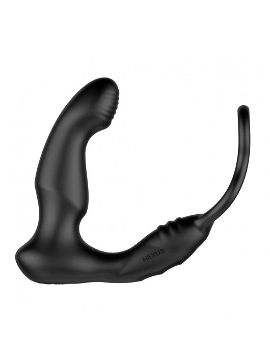 Черный двухмоторный массажер простаты Nexus Simul8 Wave Edition - Nexus Range - в Реутове купить с доставкой