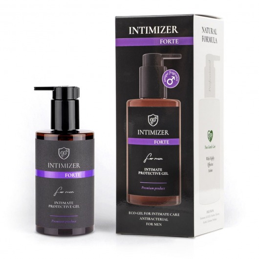 Мужской антибактериальный эко-гель для интимного ухода Intimizer Forte - 250 мл. - Intimizer - купить с доставкой в Реутове